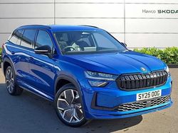 Blue Used 2025 Skoda Kodiaq SportLine SUV | £37,495 (Expensive)