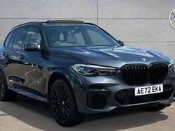 Grey Used 2022 BMW X5 M Sport SUV | £49,171 (Fair price)