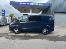 Blue Used 2018 Ford Transit Custom Trend Van | £12,995 (Expensive)
