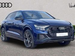 Blue Used 2022 Audi Q8 Black Edition SUV | £46,228 (Fair price)