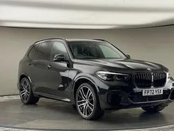 Sapphire black Used 2022 BMW X5 M Sport SUV | £50,150 (Fair price)
