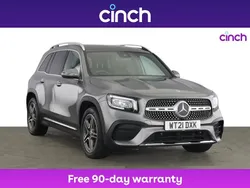 Grey Used 2021 Mercedes GLB200 AMG line SUV | £25,849 (Fair price)