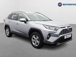 Silver Used 2021 Toyota RAV4 Hybrid SUV | £21,249 (Super price)