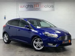 Blue Used 2016 Ford Focus Titanium Hatchback | £5,995 (Good price)