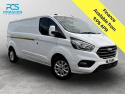 Frozen white (solid paint) Used 2021 Ford Transit Custom Limited | £11,200 (Good price)