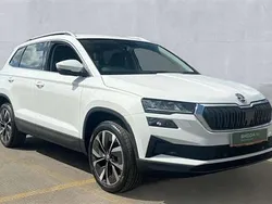 Moon white Used 2024 Skoda Karoq SE L SUV | £19,990 (Fair price)