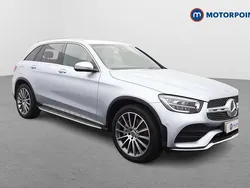 Silver Used 2022 Mercedes GLC220 AMG Line Premium SUV | £33,999 (A bit pricey)