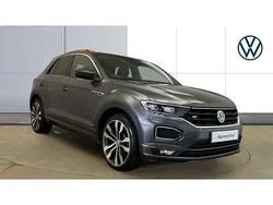 Grey Used 2019 VW T-Roc R-line SUV | £17,829 (Good price)