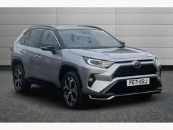 Silver Used 2021 Toyota RAV4 Hybrid SUV | £24,850 (Fair price)