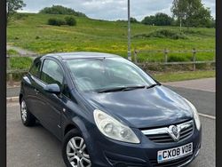 Blue Used 2008 Vauxhall Corsa Hatchback | £1,499 (Fair price)