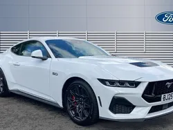 White New 2025 Ford Mustang GT Coupe | £54,000 (Fair price)