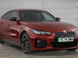 Red Used 2024 BMW i4 Comfort Edition Sedan | £50,500 (A bit pricey)