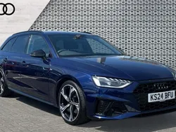 Metallic manhattan grey Used 2024 Audi A4 Black Edition Estate | £32,255 (A bit pricey)