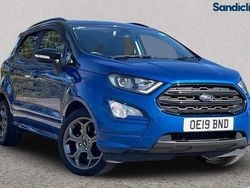 Blue Used 2022 Ford Ecosport ST-Line SUV | £9,845 (Super price)