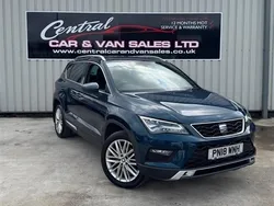 Blue Used 2018 Seat Ateca XCELLENCE SUV | £15,495 (A bit pricey)