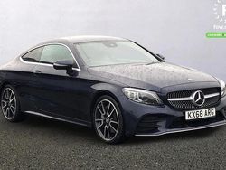 Blue Used 2019 Mercedes C300 Active Coupe | £19,599 (Fair price)