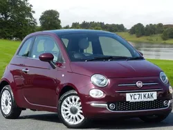 Red Used 2021 Fiat 500 Dolcevita Hatchback | £10,050 (Fair price)