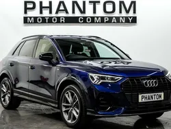 Blue Used 2022 Audi Q3 Black Edition SUV | £25,990 (Good price)