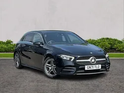 Black Used 2021 Mercedes A200 AMG line Hatchback | £16,795 (Fair price)