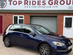 Blue Used 2017 VW Golf VII SE Hatchback | £14,849 (Fair price)