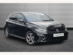 Black Used 2023 VW Polo R-line Hatchback | £17,795 (Fair price)