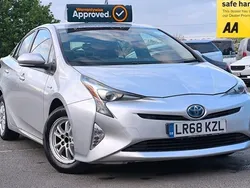 Silver Used 2018 Toyota Prius Active Hatchback | £13,495 (Fair price)