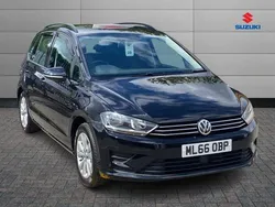 Black Used 2016 VW Golf Sportsvan SE MPV | £8,711 (Good price)