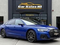 Blue Used 2023 Audi A8 Black Edition Sedan | £45,400 (Super price)