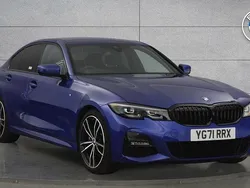 Blue Used 2021 BMW 330 M Sport | £28,750 (Fair price)