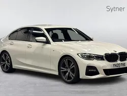 White Used 2020 BMW 330 M Sport | £25,500 (Fair price)