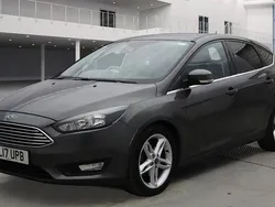 Grey Used 2017 Ford Focus Zetec Hatchback | £5,490 (Fair price)