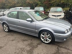 Blue Used 2007 Jaguar X-type SE Sedan | £2,495 (Fair price)