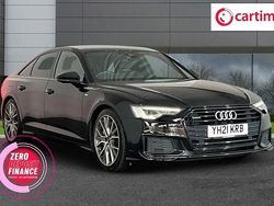 Black Used 2021 Audi A6 Black Edition Sedan | £23,850 (Fair price)