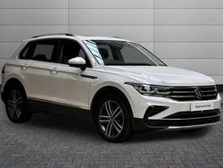 White Used 2022 VW Tiguan Elegance SUV | £23,990 (Fair price)