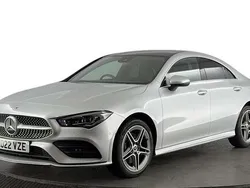 Silver Used 2022 Mercedes CLA250e AMG Line Premium Plus Sedan | £24,120 (Good price)