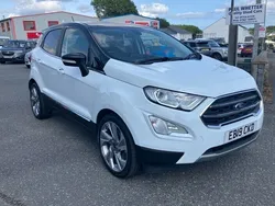 White Used 2019 Ford Ecosport Titanium SUV | £11,995 (Fair price)