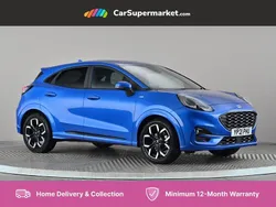 Blue Used 2021 Ford Puma ST-Line X Hatchback | £14,697 (Fair price)