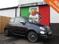 Blue Used 2016 Fiat 500 Riva Hatchback | £8,950