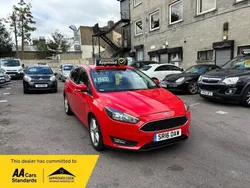 Red Used 2016 Ford Focus Zetec Hatchback | £3,299 (Fair price)