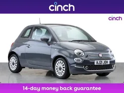 Grey Used 2021 Fiat 500 Dolcevita Hatchback | £9,499 (Fair price)