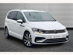 White Used 2020 VW Touran R-line MPV | £21,495 (Fair price)