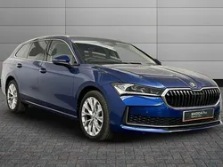 Cobalt blue metallic Used 2024 Skoda Superb SE L Estate | £30,650 (Expensive)