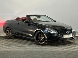 Black Used 2013 Mercedes E220 AMG Cabriolet | £7,995 (Fair price)