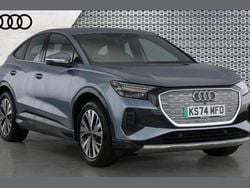 Blue Used 2025 Audi Q4 Sportback e-tron Sport SUV | £34,626