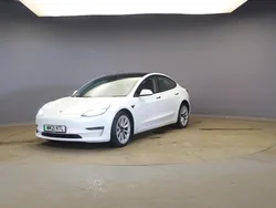 White Used 2021 Tesla Model 3 Long Range AWD Sedan | £13,191 (Fair price)