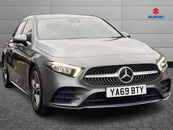 Grey Used 2019 Mercedes A200 AMG line Hatchback | £14,964 (Fair price)
