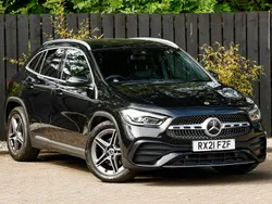 Black Used 2021 Mercedes GLA180 AMG line SUV | £23,798 (Fair price)