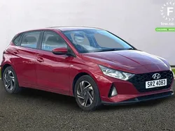 Red Used 2021 Hyundai i20 SE Hatchback | £12,799 (Fair price)