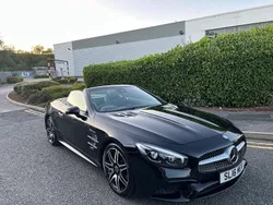 Black Used 2016 Mercedes SL500 AMG line Cabriolet | £32,500