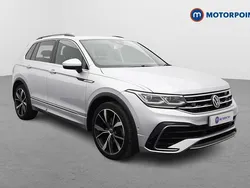 Silver Used 2021 VW Tiguan R-line SUV | £23,199 (A bit pricey)